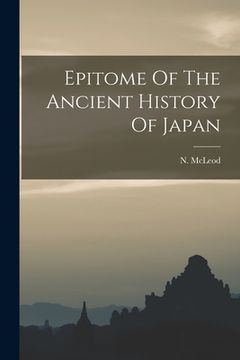 portada Epitome Of The Ancient History Of Japan