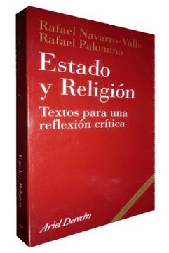 portada Estado y Religión: Textos Para una Reflexión Crítica (Ariel Derecho) (in Spanish)