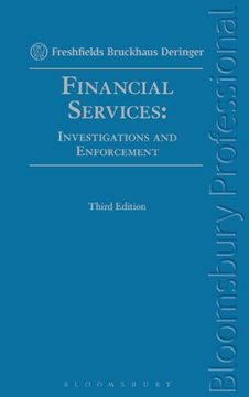 portada Financial Services: Investigations and Enforcement (en Inglés)