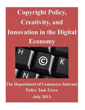 portada Copyright Policy, Creativity, and Innovation in the Digital Economy (en Inglés)