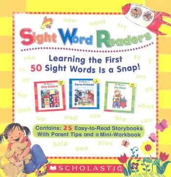 portada Sight Word Readers Parent Pack: Learning the First 50 Sight Words is a Snap! Paperback (en Inglés)