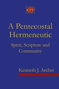 portada a pentecostal hermeneutic (en Inglés)