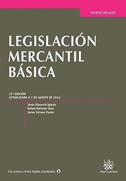 Legislación Mercantil Básica 13ª Edición 2014 (Textos Legales)