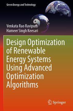 portada Design Optimization of Renewable Energy Systems Using Advanced Optimization Algorithms (in English)