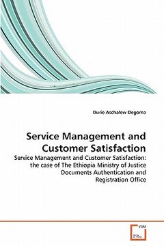 portada service management and customer satisfaction (in English)