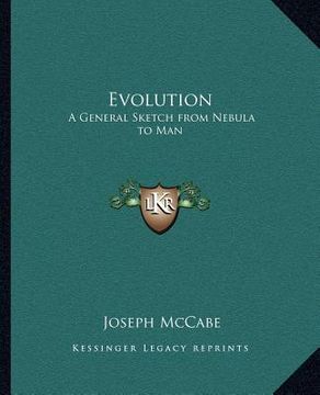 portada evolution: a general sketch from nebula to man (en Inglés)