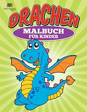 portada Drachen Malbuch für Kinder (en Inglés)