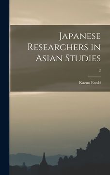 portada Japanese Researchers in Asian Studies; 2 (en Inglés)