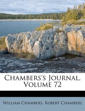 portada chambers's journal, volume 72 (en Inglés)