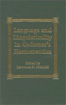 portada Language and Linguisticality in Gadamer's Hermeneutics (en Inglés)