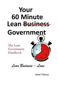 portada Your 60 Minute Lean Government - Lean Government Handbook (en Inglés)