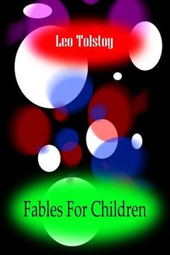 portada Fables for Children (en Inglés)