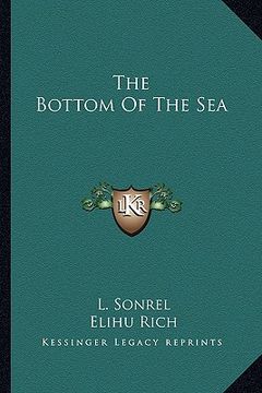 portada the bottom of the sea (in English)
