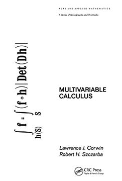 portada Multivariable Calculus (Chapman & Hall (en Inglés)