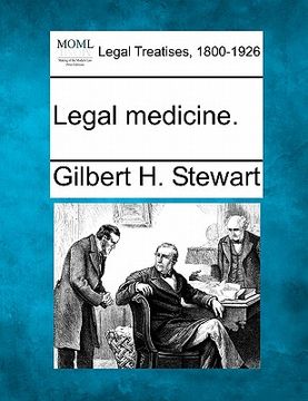 portada legal medicine. (en Inglés)