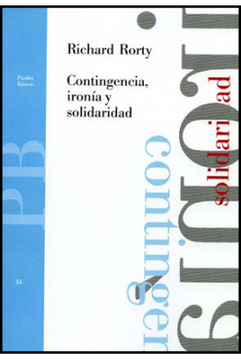 portada Contingencia, Ironia y Solidaridad
