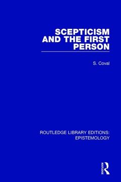 portada Scepticism and the First Person (en Inglés)
