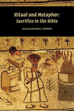 portada ritual and metaphor: sacrifice in the bible (en Inglés)