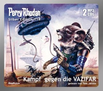 portada Perry Rhodan Silber Edition 118: Kampf Gegen die Vazifar (en Alemán)