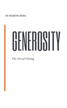 portada Generosity: Leaving Your Fears Behind (en Inglés)