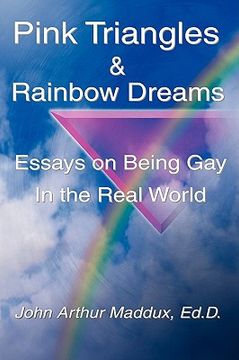 portada pink triangles and rainbow dreams (en Inglés)