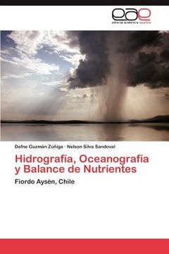 portada hidrograf a, oceanograf a y balance de nutrientes (in Spanish)