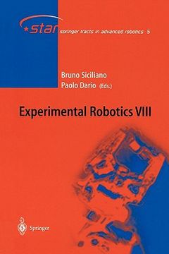 portada experimental robotics viii: proceedings of the 8th international symposium iser02