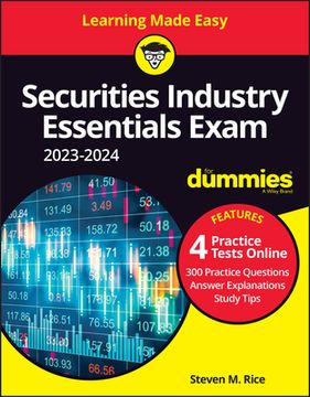 portada Securities Industry Essentials Exam 2023-2024 for Dummies With Online Practice (en Inglés)