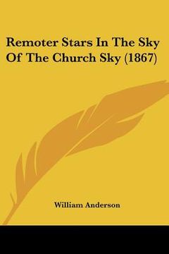 portada remoter stars in the sky of the church sky (1867) (in English)