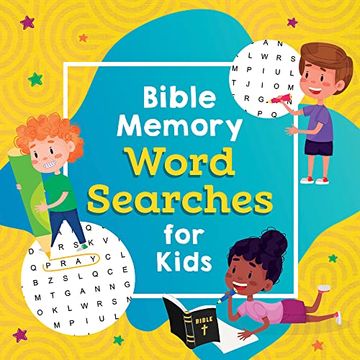 portada Bible Memory Word Searches for Kids (en Inglés)
