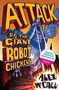 portada Attack of the Giant Robot Chickens (en Inglés)