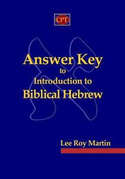 portada Answer Key to Introduction to Biblical Hebrew (en Inglés)