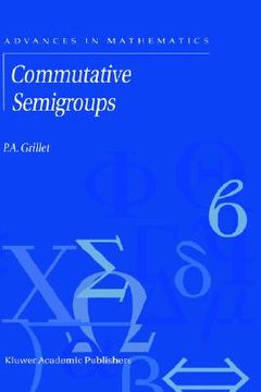 portada commutative semigroups (en Inglés)