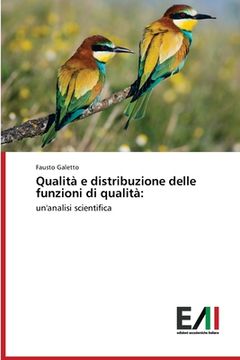 portada Qualità e distribuzione delle funzioni di qualità (in Italian)