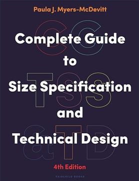 portada Complete Guide to Size Specification and Technical Design (en Inglés)