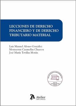 portada Lecciones de Derecho Financiero y de Derecho Tributario Material (Libro + Libro Interactivo)