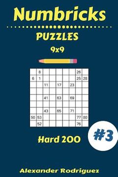 portada Numbricks Puzzles - Hard 200 vol. 3 (en Inglés)