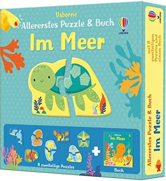 portada Allererstes Puzzle & Buch: Im Meer [German] (en Alemán)