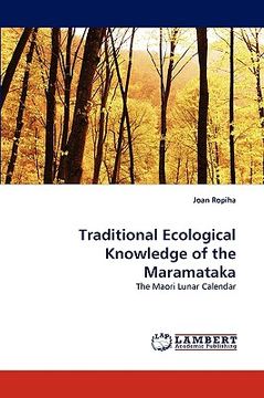 portada traditional ecological knowledge of the maramataka (en Inglés)