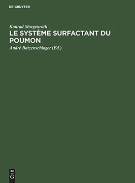 portada Le Système Surfactant du Poumon: Bases Morphologiques et Signification Clinique (en Francés)