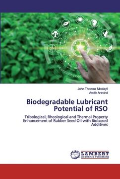 portada Biodegradable Lubricant Potential of RSO (en Inglés)