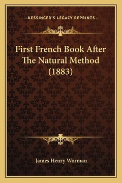 portada first french book after the natural method (1883) (in English)