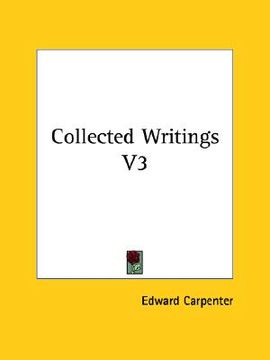 portada collected writings v3 (en Inglés)