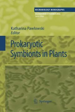 portada prokaryotic symbionts in plants (in English)