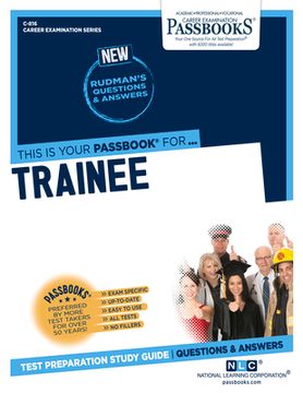 portada Trainee (C-816): Passbooks Study Guide Volume 816 (en Inglés)