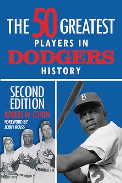 portada The 50 Greatest Players in Dodgers History (en Inglés)