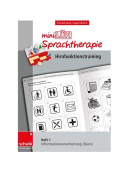 portada Minilük-Sprachtherapie Heft 1 - Hirnfunktionstraining (en Alemán)
