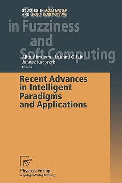 portada recent advances in intelligent paradigms and applications (en Inglés)