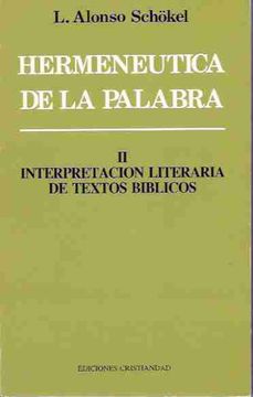 portada Hermeneutica de la Palabra Tomo ii (in Spanish)