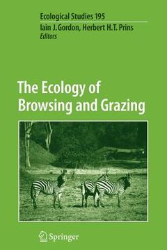 portada the ecology of browsing and grazing (en Inglés)